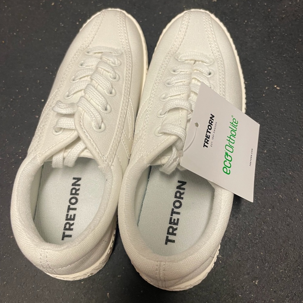 COPY - New Tretorn sneakers kids size 4, adult size 5.5